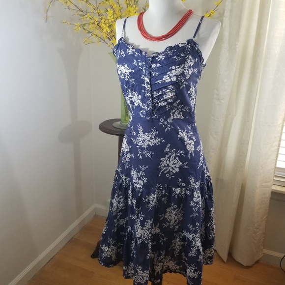 H&M Dresses & Skirts - H & M sz 4 sundress med blue